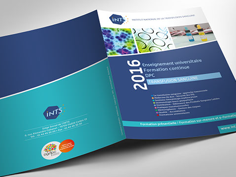 Conception du guide de formations 2016 pour l'INTS