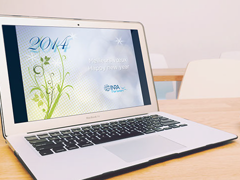 Conception d'une carte de vœux electronique pour l'INRA