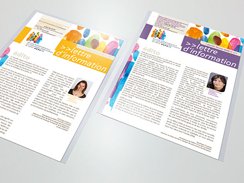 MDPH - Ville de Paris - réalisation de la lettre d'infos trimestrielle