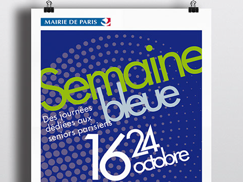 Ville de Paris - Affiche de la semaine sénior